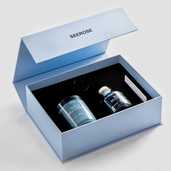 Luxury book-style packaging boxes