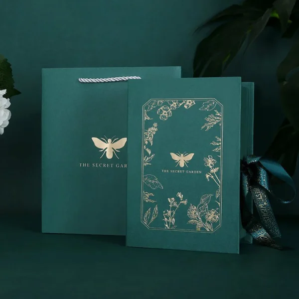 Premium book style rigid boxes for stylish and secure packaging