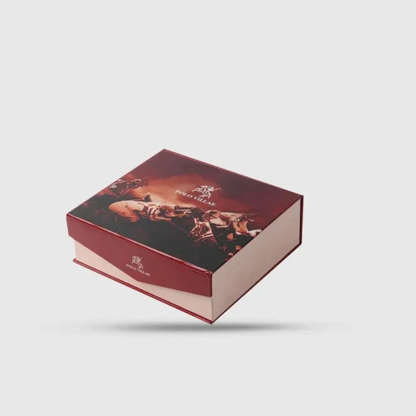 Eco-conscious rigid bracelet packaging box for sustainable brands.