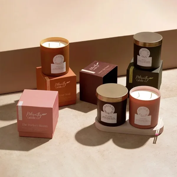 Premium & Elegant Rigid Candle Boxes