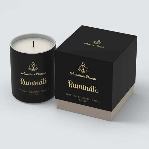 Fully Customized Rigid Candle Packaging