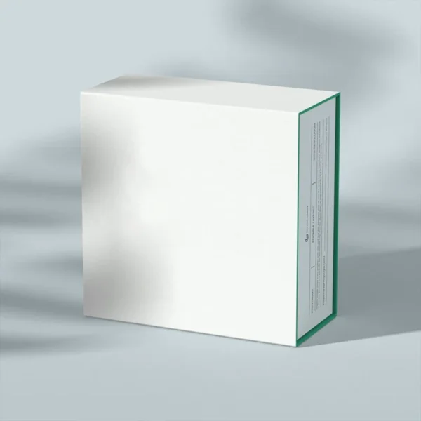 Premium rigid flip top box for elegant product display.