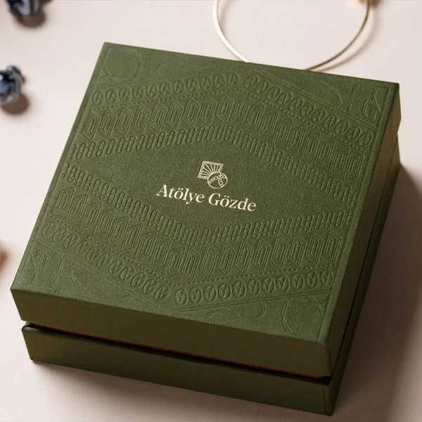 Rigid neck and shoulder packaging boxes with customizable sizes,