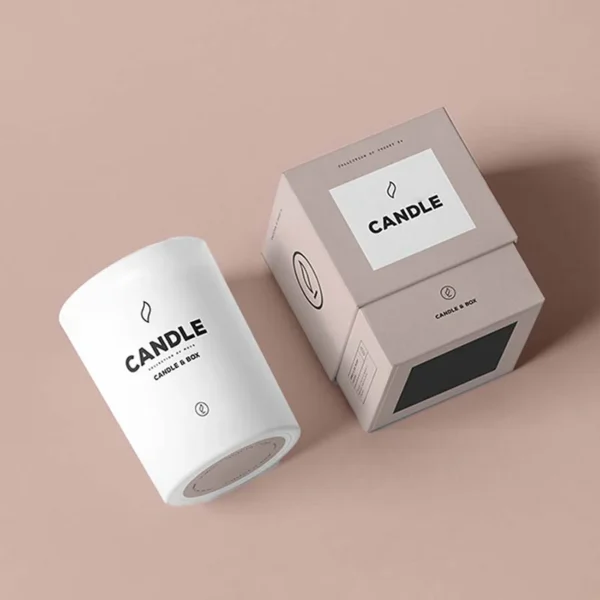 High-end two-piece rigid packaging box with separate lid